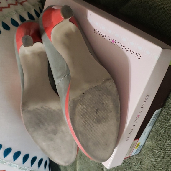 BANDOLINO Heels 👠 Worn Twice Size 11. Very Cute 😍 & Very Comfy. - Picture 4 of 6